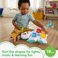 Fisher-Price Toddler Learning Toy Linkimals Puzzlin' Shapes Polar Bear with Lights Music
