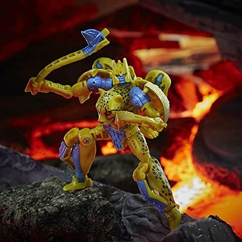 Transformers Generations War for Cybertron Kingdom Deluxe WFC-K4 Cheetor Action Figure -