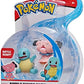 Pokemon Battle Ready 2 Figure Pack Squirtle and Snubbull Action minifig
