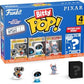 Funko Pop Bitty Pixar Mini 4-Pack - Wall-E EVE Remy Mystery Chase Figure - Styles May