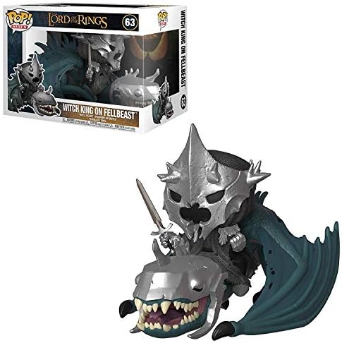 Funko Pop Rides Lord of The Rings - Witch King with Fellbeast Multicolor