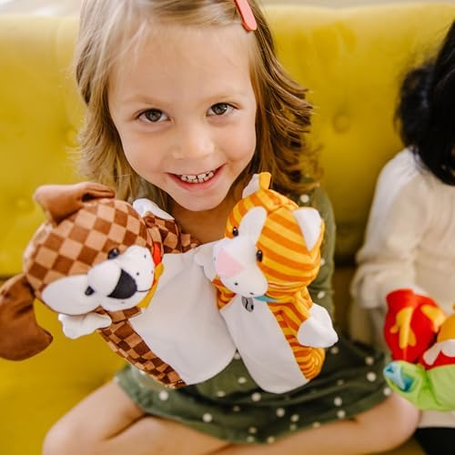 Melissa & Doug Melissa Doug Playful Pets Hand Puppets Set of 4