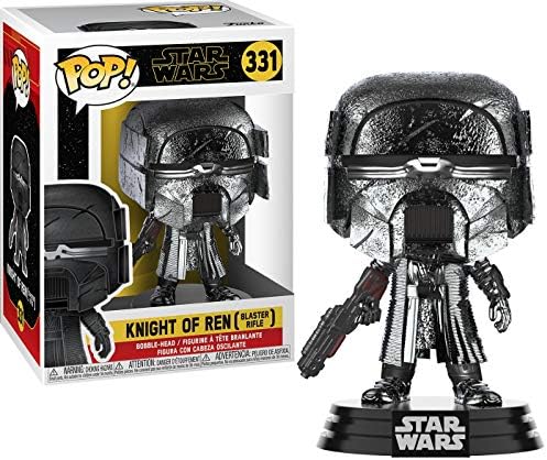 Funko Pop Star Wars Rise of The Skywalker - Knights of Ren Blaster Hematite Chrome