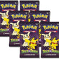 Pokemon 2023 Trick or Trade Mimikyu Pikachu 6 Mini Booster Packs