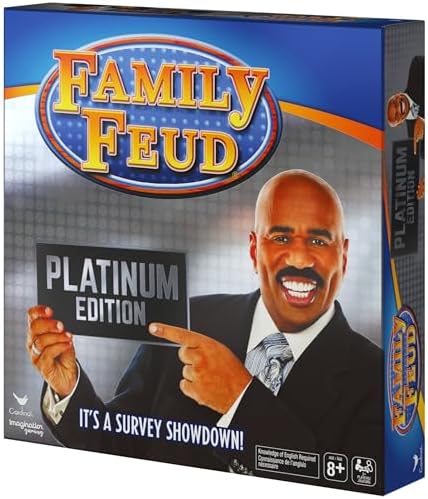 Spin Master Family Feud Platinum Edition Family Party Board Game