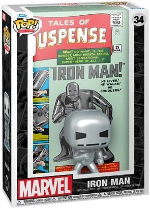 Funko POP Comic Cover Marvel - Tales of Suspense 39 Iron Man - Marvel Comics - Collectable Vinyl Figure