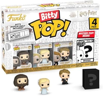 Funko Bitty POP HP GOF - Hagrid 4-Pack and A Surprise Mystery Mini Figure - 0.9 Inch 2.2