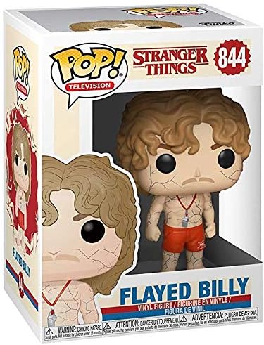 Funko POP Stranger Things - Flayed Billy Lifeguard Billy Funko Pop Vinyl Figure Bundled