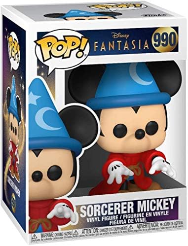 Funko Pop Disney Fantasia 80th Anniversary - Sorcerer Mickey Vinyl Figure Bundled with