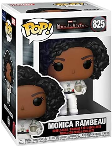 Funko POP Marvel WandaVision - Monica Rambeau Pop Vinyl Figure Bundled with Compatible