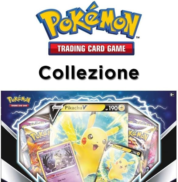 Pokemon TCG Pikachu V Booster Box - 4 Booster Packs Promo