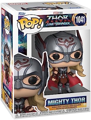 Funko Pop Marvel Thor Love and Thunder - Mighty Thor - Collectable Vinyl Figure