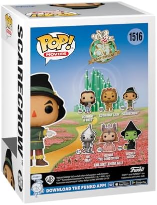 Funko POP Movies The Wizard of Oz - The Scarecrow - Collectable Vinyl Figure
