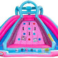 Little Tikes Rocky Mountain River Race Inflatable Slide Bouncer Multicolor 161.00''L x
