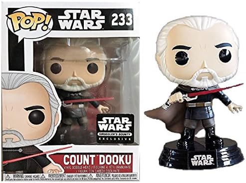Funko Pop Star Wars Smuggler's Bounty Count Dooku 233 Vinyl Figure