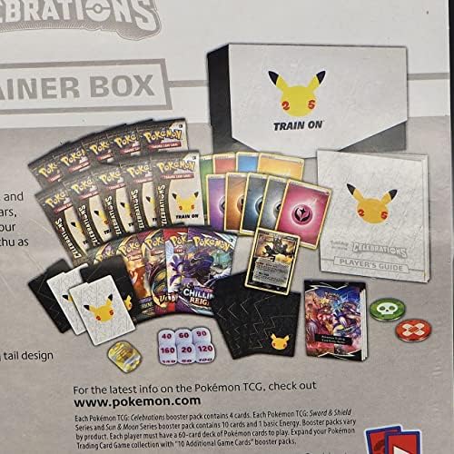Pokemon 25th Anniversary Celebrations Elite Trainer Box