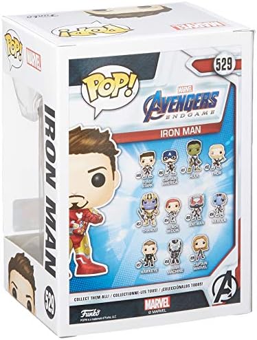 Funko Pop Marvel Avengers Endgame - Tony Stark Iron Man 3 with Gauntlet Fall Convention