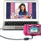 VTech KidiZoom Duo DX Digital Selfie Camera with MP3 Player Pink