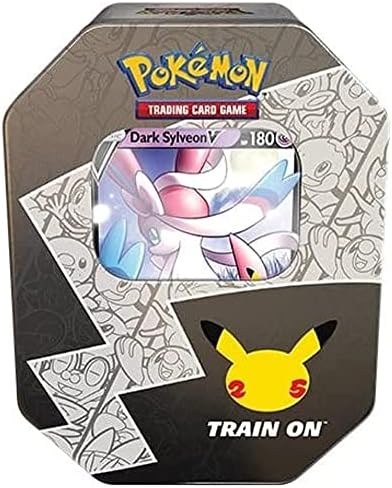 Pokemon Celebrations Tin Sylveon V 25th Anniv