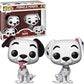 Funko Pop 101 Dalmatians Pongo Perdita 2 Pack