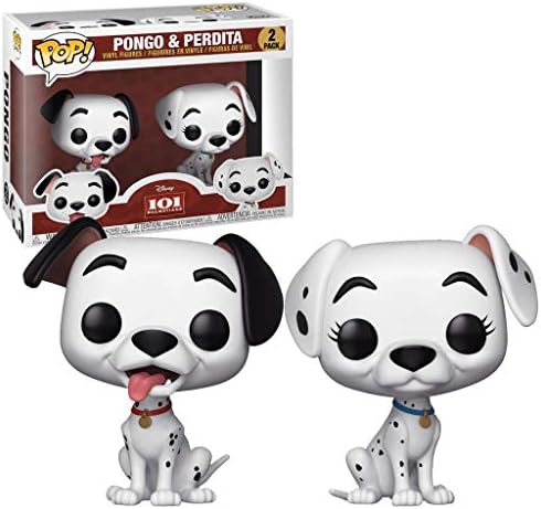 Funko Pop 101 Dalmatians Pongo Perdita 2 Pack