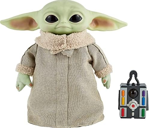 Mattel Star Wars The Mandalorian Grogu RC 12-inch Plush