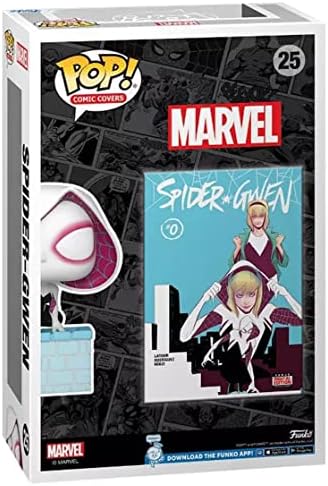 Funko POP Comic Cover Marvel Spiderman Gwen Vinyl Figure