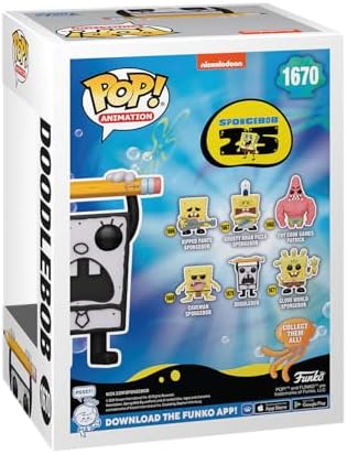 Funko POP TV Spongebob Squarepants 25th Anniversary - Doodlebob - Collectable Vinyl Figure