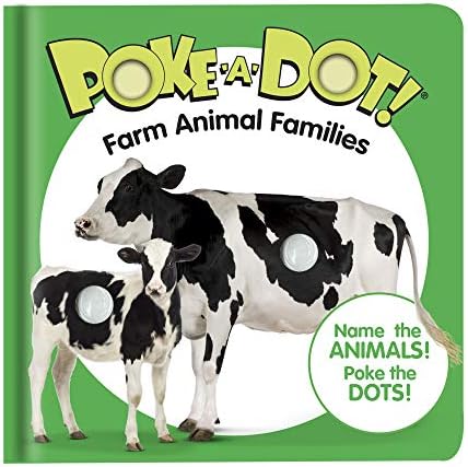 Melissa & Doug Melissa Doug 41353 Poke-a-Dot Farm Animal Families
