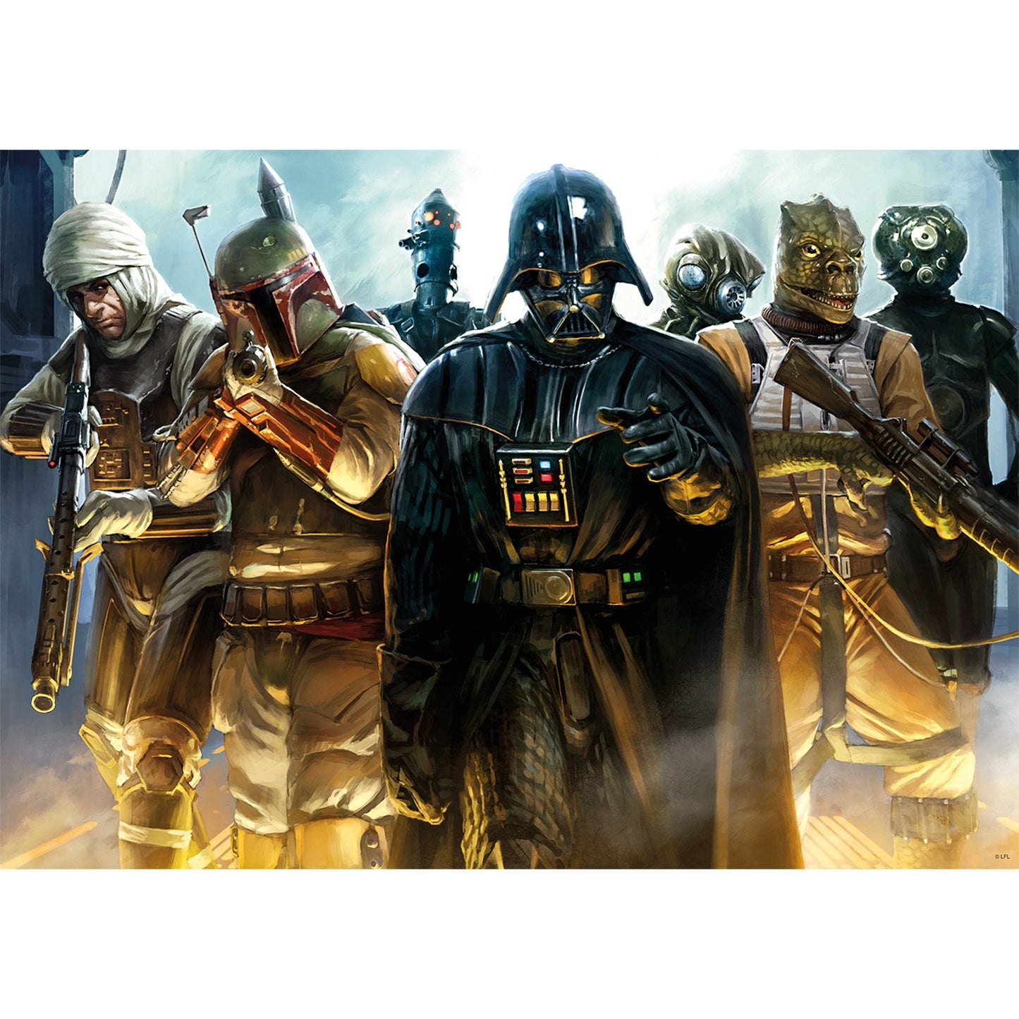 Buffalo Games - Star Wars - He’s All Yours, Bounty Hunter 500 Piece Jigsaw Puzzle