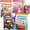 Disney Princess Activity Workbooks - Set of 4 Preschool Pre-k Kindergarten 1st Grade