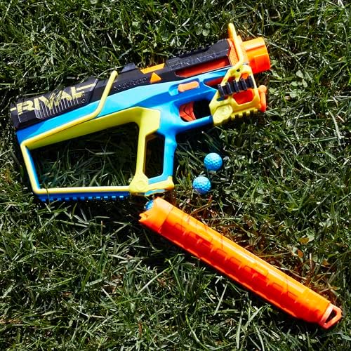 Nerf Rival Mirage XXIV-800 Blaster 10 Nerf Rival Accu-Rounds 2 Ways to Load 8 Round