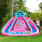 Little Tikes Rocky Mountain River Race Inflatable Slide Bouncer Multicolor 161.00''L x