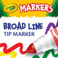 Crayola Broad Line Markers Classpack 256 Ct Bulk School Supplies For Teachers Markers For