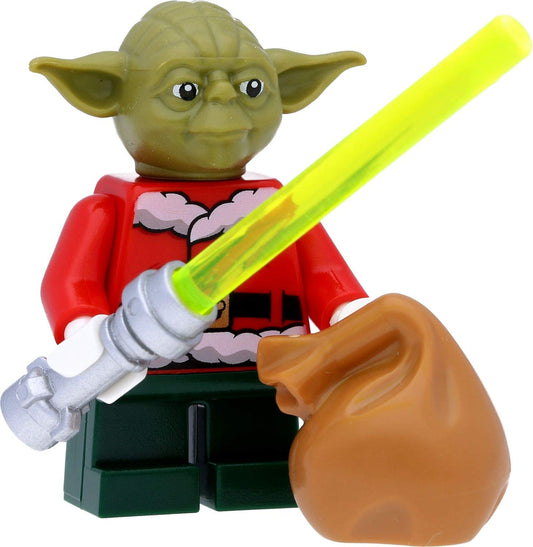 LEGO Star Wars Jedi Master Yoda Mini Figure (Santa Claus, Santa) with Accessories