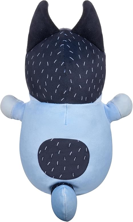 Squishmallows Original Bluey 10-Inch Bandit HugMees - Medium-Sized Plush