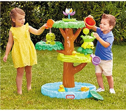 Little Tikes Magic Flower Water Table with Blooming Flower and 10 Multicolor Model