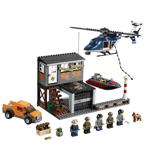 SMJAITD Lego City Set Helicopter Arrest