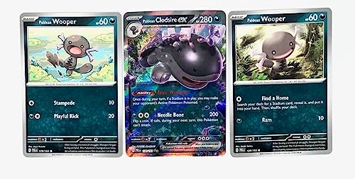 Pokemon Paldean Clodsire ex - 130193 - Paldea Evolved - Double Rare - Pokemon Card Lot