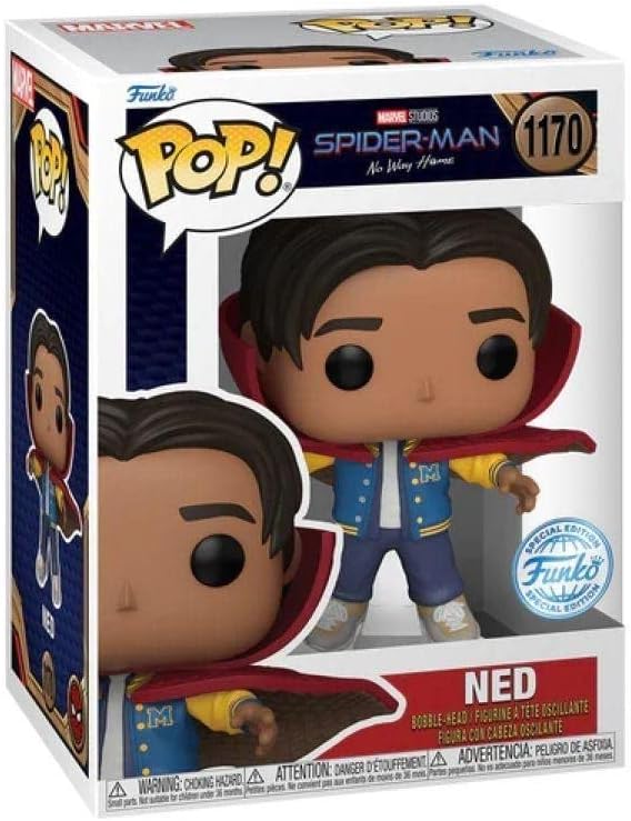 Funko Pop Marvel - Spider-Man No Way Home Ned with Cloak 1170 - Vinyl Figure