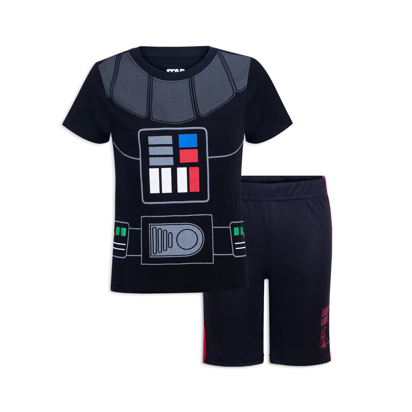 STAR WARS Darth Vander, Stormtrooper, T-Shirt and Short Set for Toddler and Little Kids