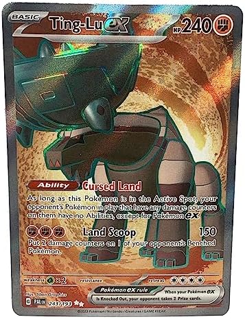 Pokemon - Ting-Lu ex 242193 - Paldea Evolved - Full Art Ultra Rare Card