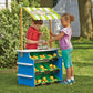 Melissa & Doug Melissa Doug Wooden Grocery Store and Lemonade Stand - Reversible Awning 9