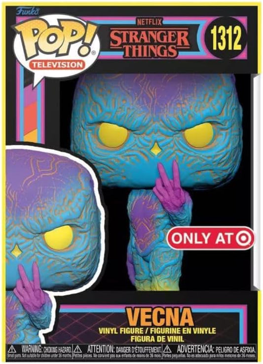 Funko Pop TV Vecna Blacklight Stranger Things