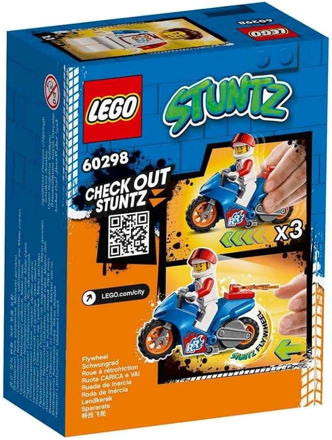 LEGO City Stuntz Rocket Stunt Bike Set (60298)