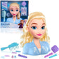 Disney Frozen 2 Elsa Styling Head 14-pieces Pretend Play for Ages 3 Up by Just Play