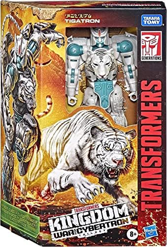 Transformers Generations War for Cybertron Kingdom Voyager WFC-K35 Tigatron Action Figure
