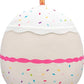 Squishmallows Original 14-Inch Lyla The Vanilla Cake with Rainbow Sprinkles Embroidery - Official Jazwares Happy Birthday Plush