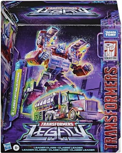 Transformers Generations Legacy Series Leader G2 Universe Laser Optimus Prime Action