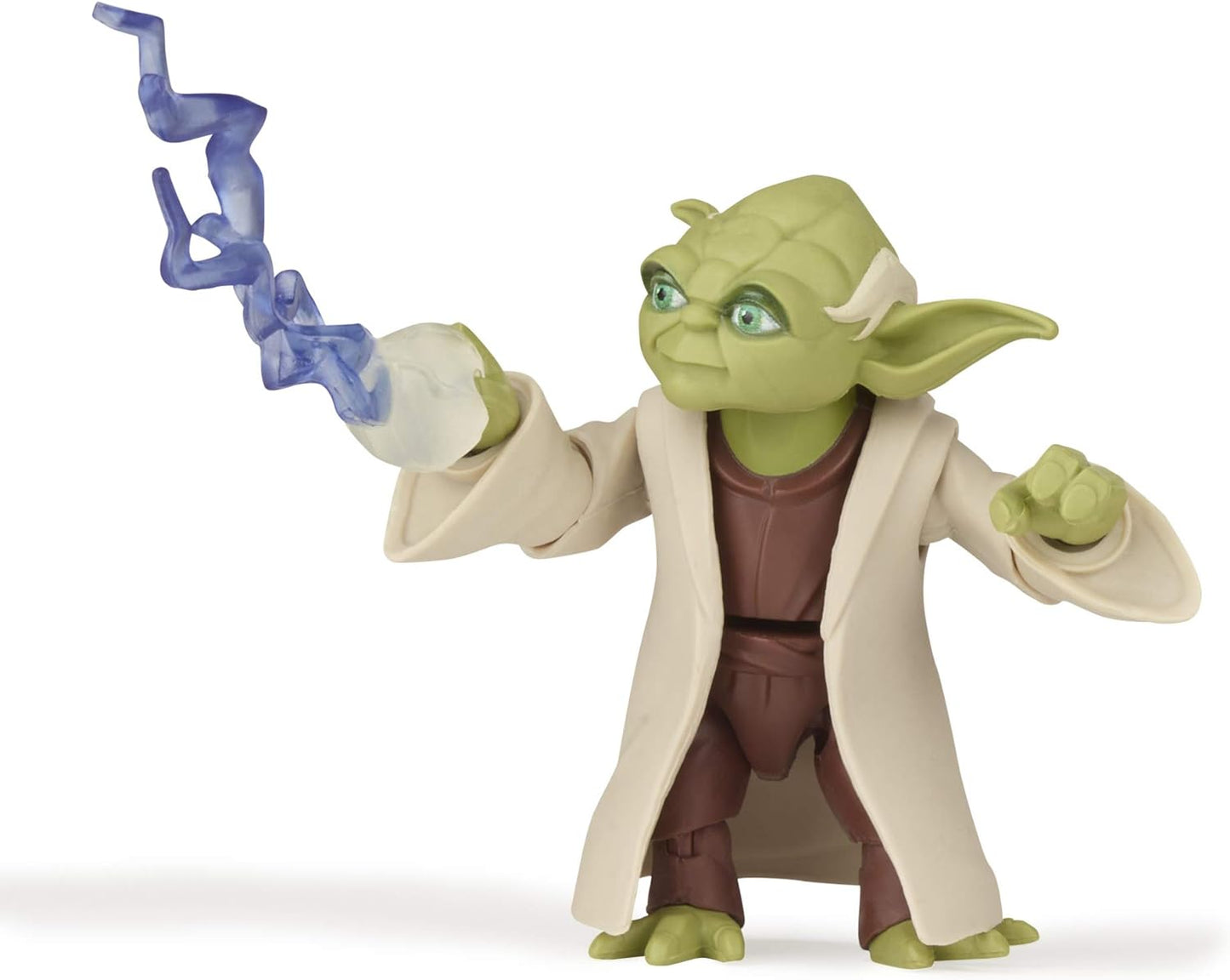 STAR WARS Galaxy of Adventures Yoda 5" Action Figure with Lightsaber - Toys for Ages 4+